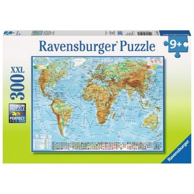 Világtérkép, Ravensburger Puzzle 300 darabos XXL képkirakó