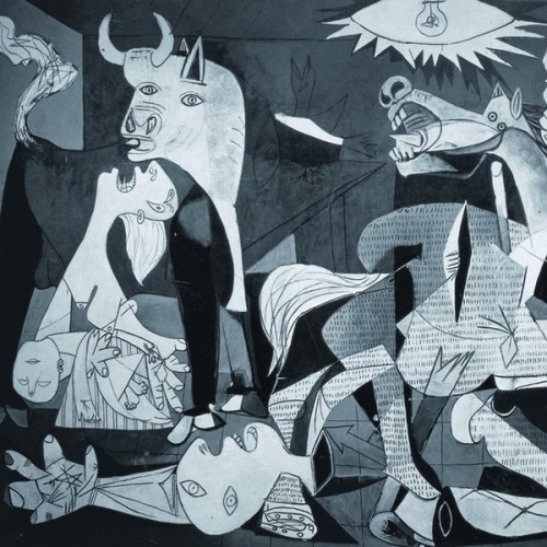 Guernica - Pablo Picasso, Educa Mini Puzzle 1000 pc