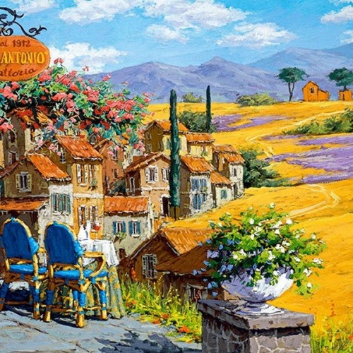 Colors of Tuscany - Viktor Shvaiko, Castorland Puzzle 4000 pc