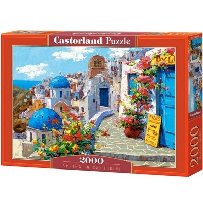 Santorini tavasszal, Castorland puzzle 2000 db