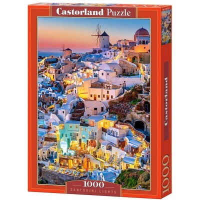 Santorini - esti fények, Castorland Puzzle 1000 darabos képkirakó