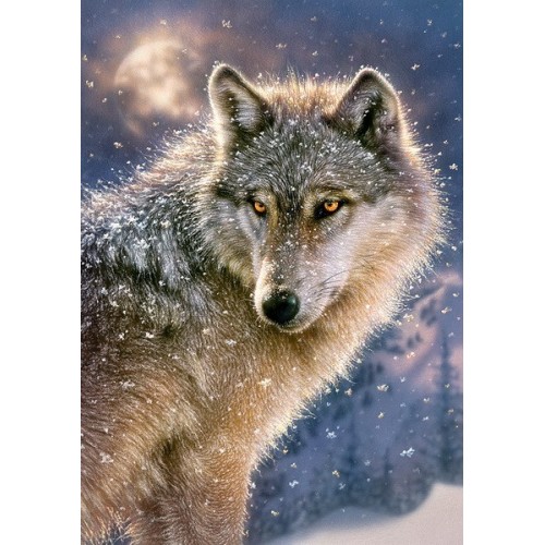 Lone Wolf, Castorland Puzzle 500 pcs