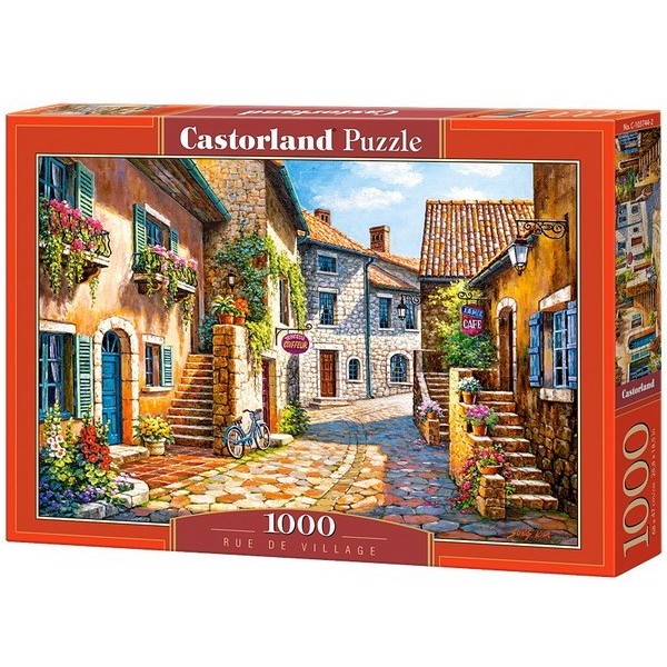 Kisvárosi utca, Castorland Puzzle 1000 darabos képkirakó