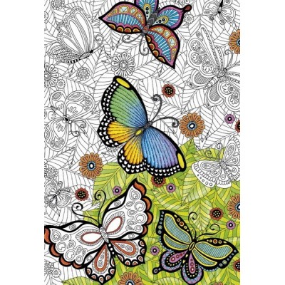 Pillangók, Educa 300 darabos színezhető puzzle