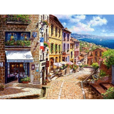 Afternoon in Nice, Castorland puzzle 3000 pc