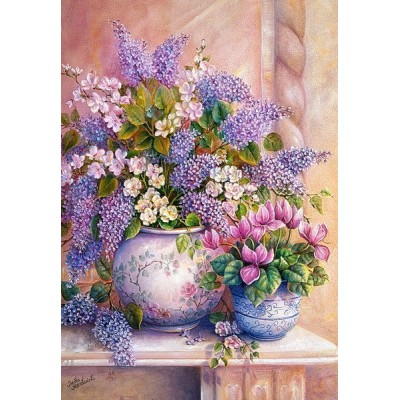 Lilac Flowers, Castorland puzzle 1500 pc