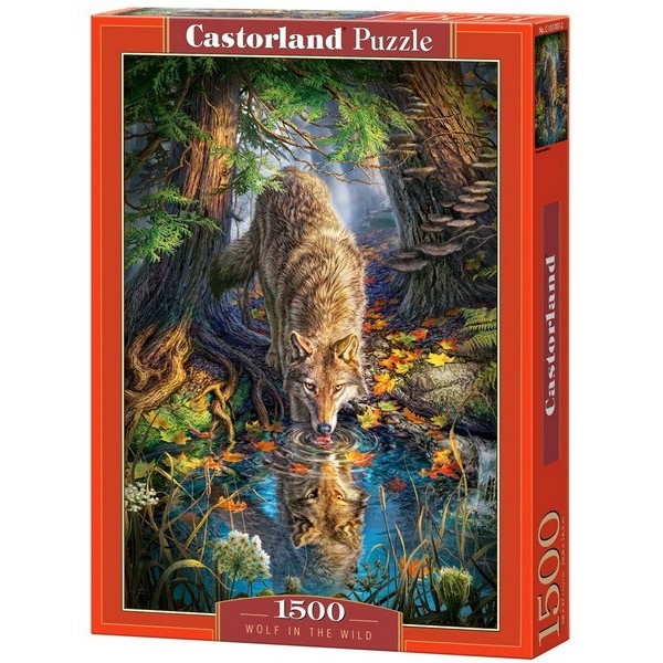 Farkas a forrásnál, 1500 darabos Castorland puzzle