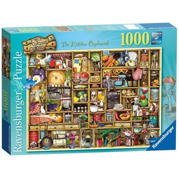 Konyhaszekrény, 1000 darabos Ravensburger puzzle