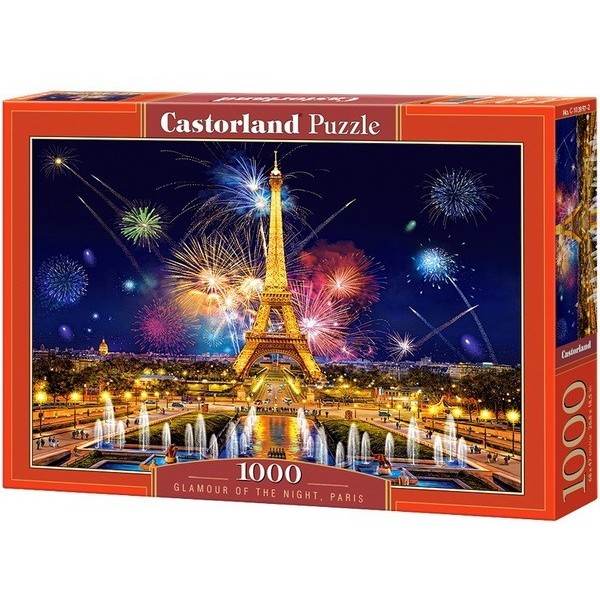 Tüzijáték Párizsban, Castorland Puzzle 1000 darabos képkirakó