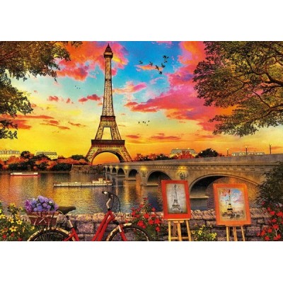 Sunset in Paris, Educa Puzzle 3000 pc