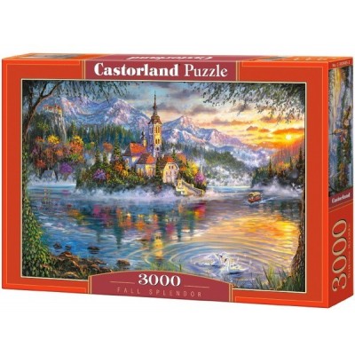 Pompázatos ősz, 3000 darabos Castorland puzzle