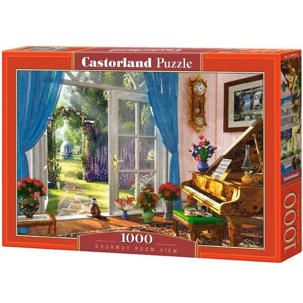 Kertre nyíló nappali, Castorland Puzzle 1000 darabos képkirakó