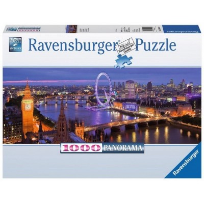 Londoni éjszaka, 1000 darabos Ravensburger panoráma puzzle