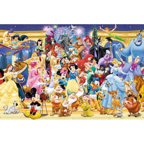 Walt Disney csoportkép, Ravensburger 1000 darabos kirakó