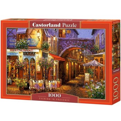 Este Provence-ben, 1000 darabos Castorland Puzzle