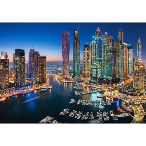 Felhőkarcolók - Dubai, 1500 darabos Castorland puzzle