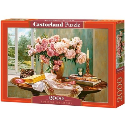 Lindsey ajándéka - Robin Anderson, 2000 darabos Castorland puzzle