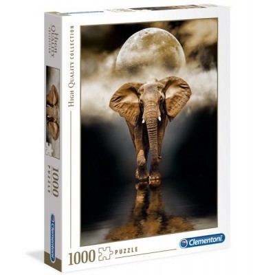 Elefánt, 1000 darabos Clementoni puzzle
