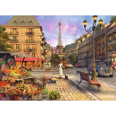 Séta Párizsban, 500 darabos Ravensburger puzzle