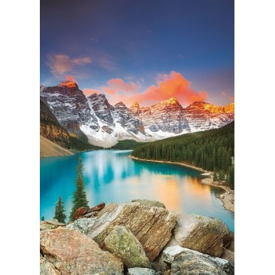 Moraine Lake - Banff National Park - Canada, Educa puzzle 1000 pcs