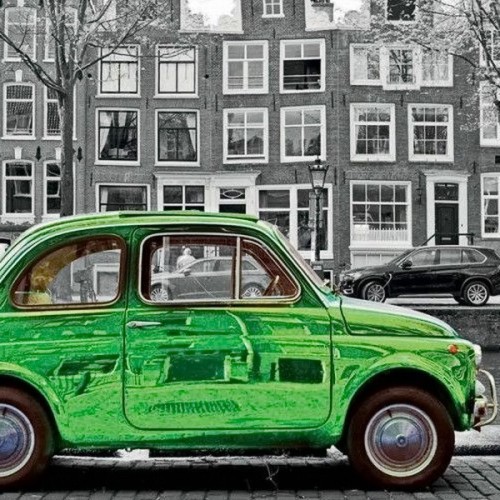 Fiat 500 Amszterdamban, 1000 darabos Educa puzzle