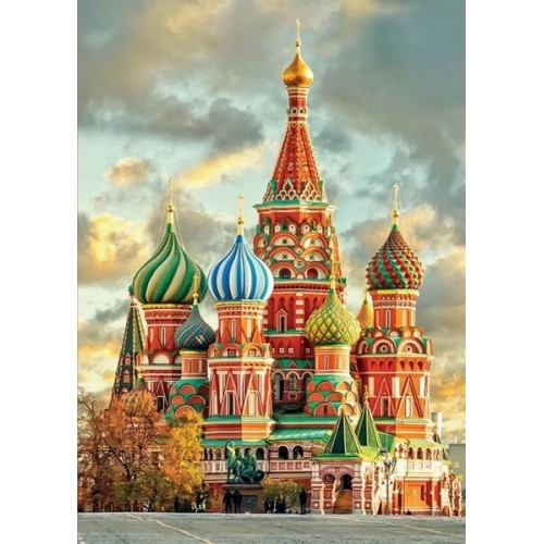 St Basil's Cathedral - Moscow, Educa puzzle 1000 pcs