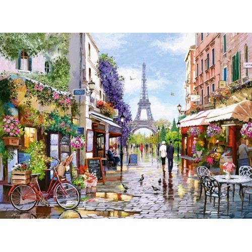 Flowering Paris - Richard Macneil, Castorland puzzle 3000 pc