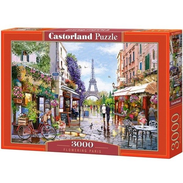Virágba borult Párizs, Castorland puzzle 3000 db