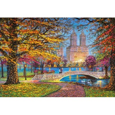 Autumn Stroll - Central Park, Castorland puzzle 1500 pc