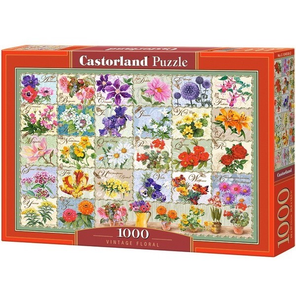 Virágszüret, Castorland Puzzle 1000 darabos képkirakó