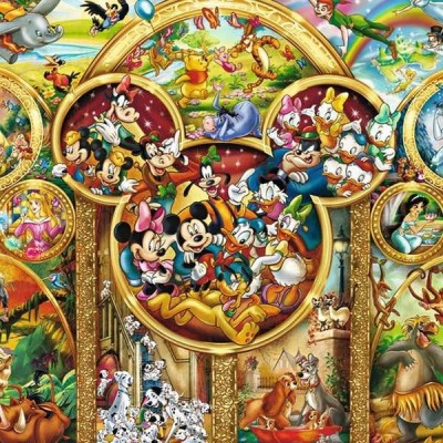 Walt Disney klasszikusok, Ravensburger 1000 darabos kirakó
