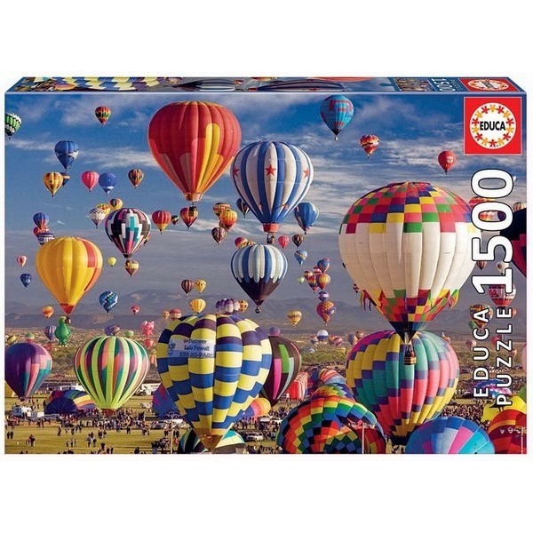 Hőlégballon fesztivál, Educa 1500 darabos puzzle