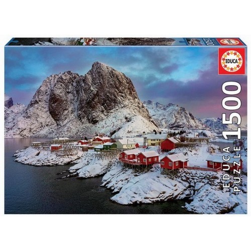 Lofoten-szigetek - Norvégia, 1500 darabos Educa puzzle