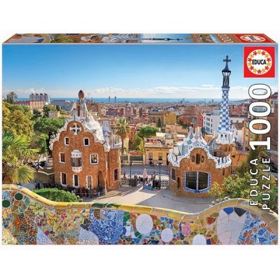 Güell park - Barcelona, 1000 darabos Educa puzzle