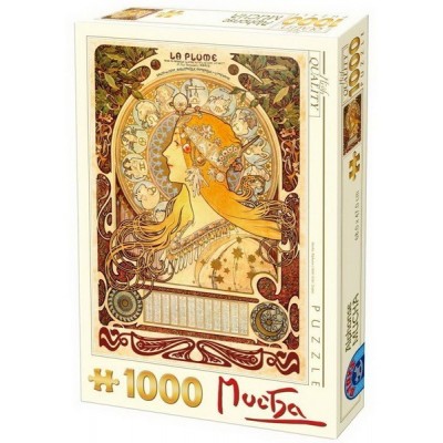 Zodiac - Alfons Mucha, D-Toys puzzle 1000 db