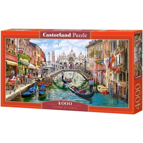 Varázslatos Velence, 4000 darabos Castorland Puzzle