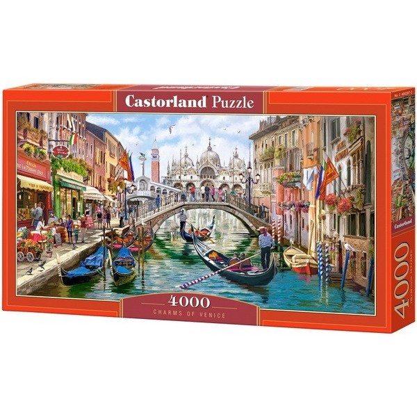 Varázslatos Velence, 4000 darabos Castorland Puzzle