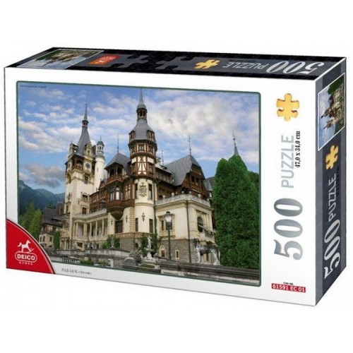 Peles kastély - Románia, 500 darabos Deico puzzle