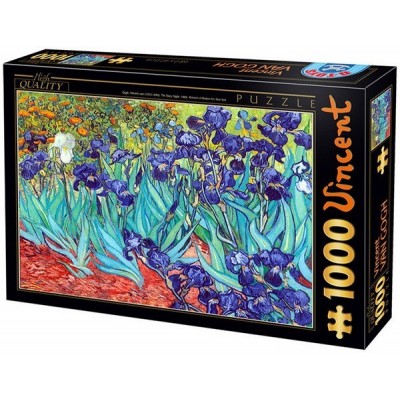 Irises - Van Gogh, D-Toys puzzle 1000 pc