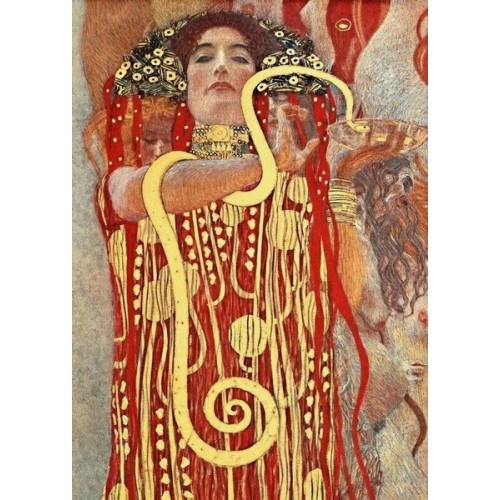 Medicine - Gustav Klimt, D-Toys puzzle 1000 pc