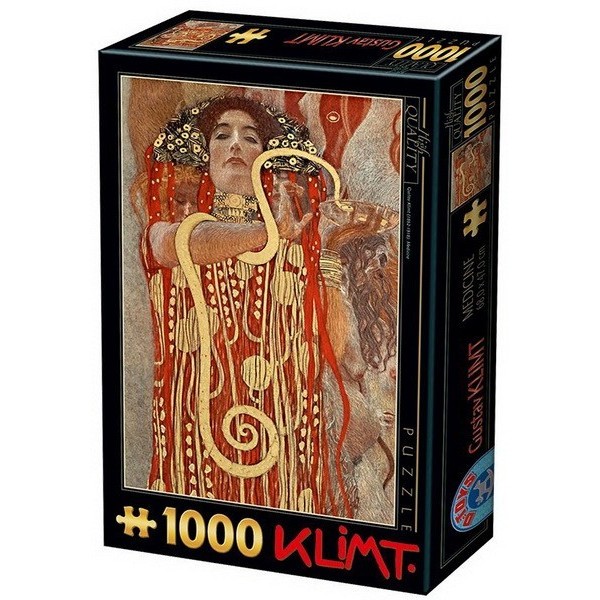 Medicine - Gustav Klimt, 1000 darabos D-Toys puzzle