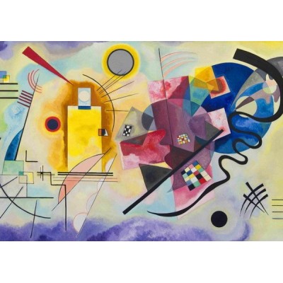 Yellow-Red-Blue - Wassily Kandinsky, D-Toys puzzle 1000 pc