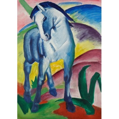 Blue Horse - Franz Marc, D-Toys puzzle 1000 pc