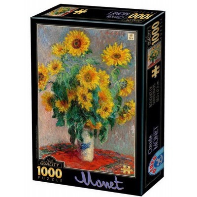 Napraforgó csokor - Claude Monet, D-Toys puzzle 1000 db