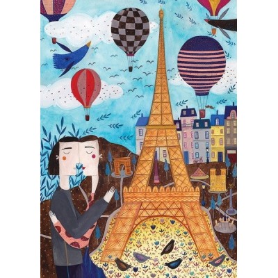 Párizs - Kürti Andrea, 1000 darabos D-Toys puzzle