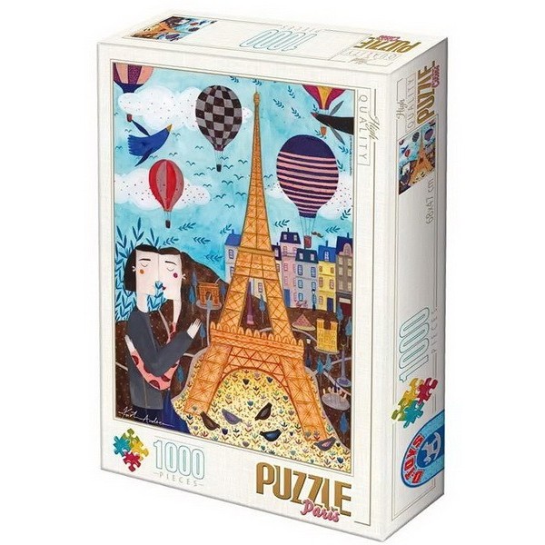 Párizs - Kürti Andrea, 1000 darabos D-Toys puzzle