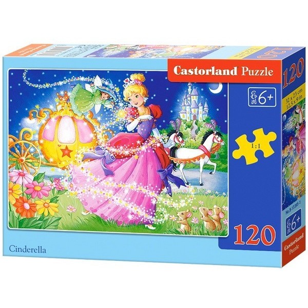Hamupipőke, 120 darabos Castorland puzzle