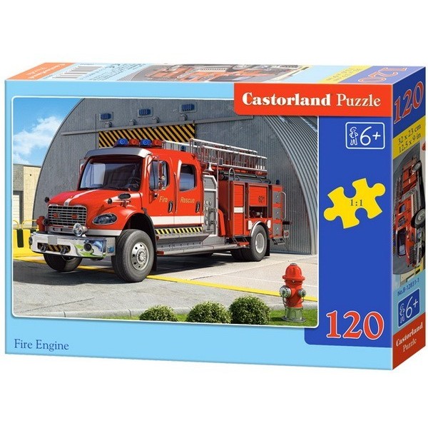 Tűzoltóautó, 120 darabos Castorland puzzle