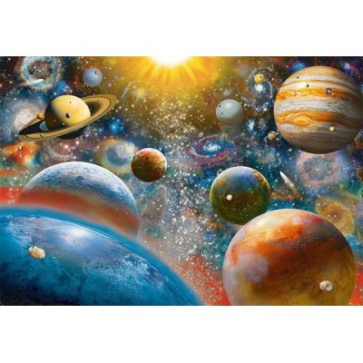Naprendszer, 1000 darabos Ravensburger puzzle