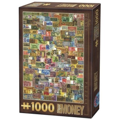 Paper Money, D-Toys puzzle 1000 pc